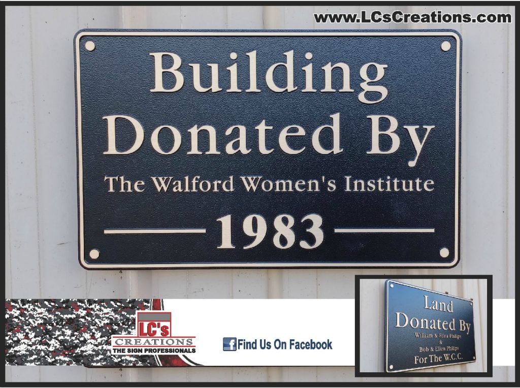 Walford Centre signage